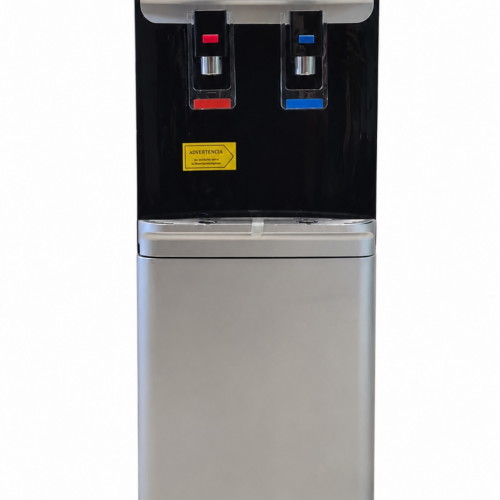 Dispensador de agua con pedestal eléctrico/compresor