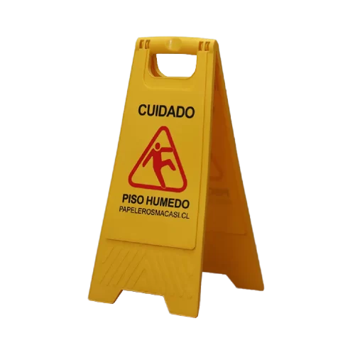 Señalética Piso Húmedo Precaución Macasi